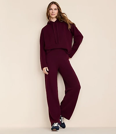 Lou & Grey Cashmere Wide Leg Pants