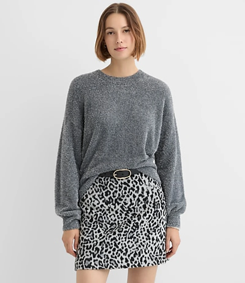 Tinsel Fuzzy Sweater