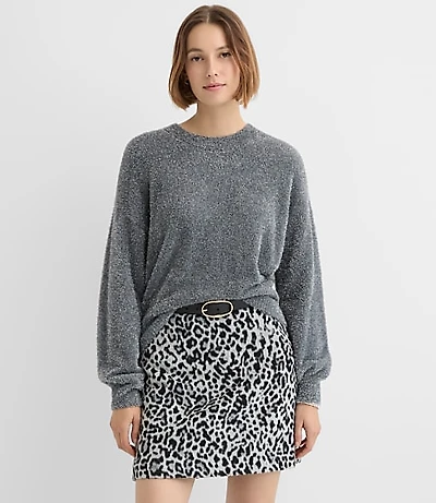 Tinsel Fuzzy Sweater