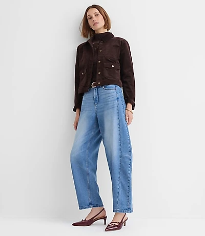 High Rise Horseshoe Jeans Vintage Indigo