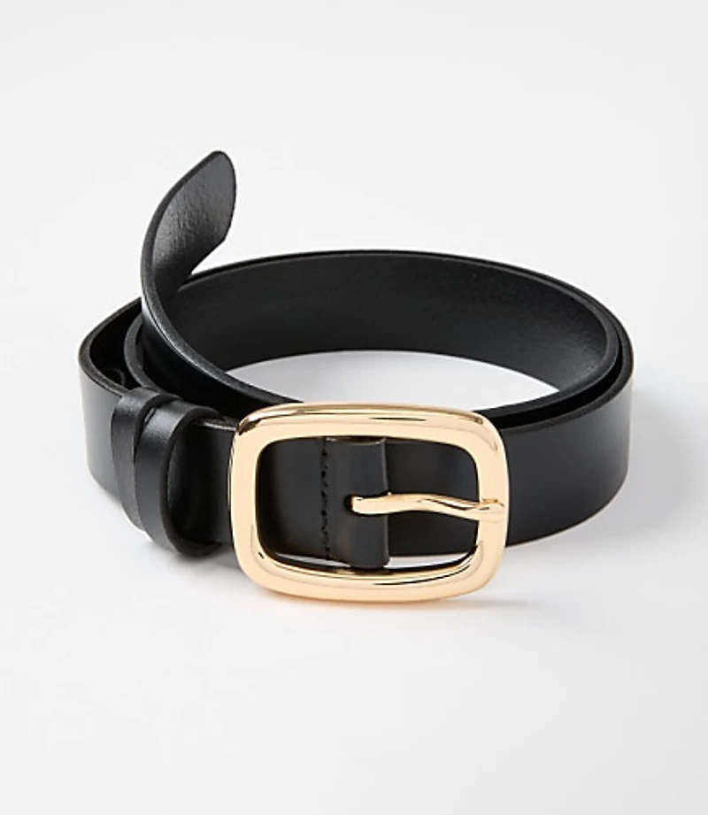 Rectangular Buckle Belt