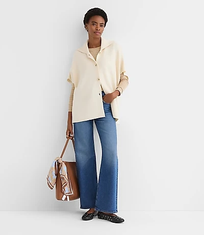 Knit Cape Jacket