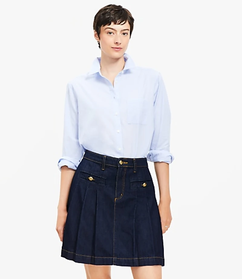 End On Poplin Everyday Relaxed Pocket Shirt