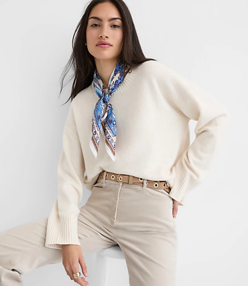 Petite Relaxed Everyday Sweater