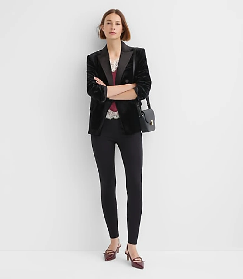 Petite Darted Leggings Ponte