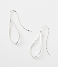 Open Drop Delicate Pull Through Earrings