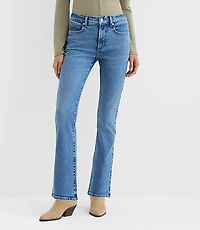 Rivete Curvy Mid Rise Boot Jeans Vintage Wash