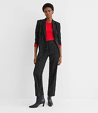 Parker Straight Pants Brushed Pinstripe