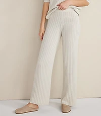 Haven Well Within Organic Cotton Ribbed Straight Leg Pants
