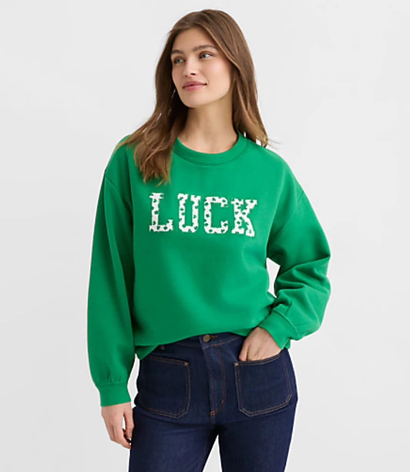 Petite Luck Sweatshirt