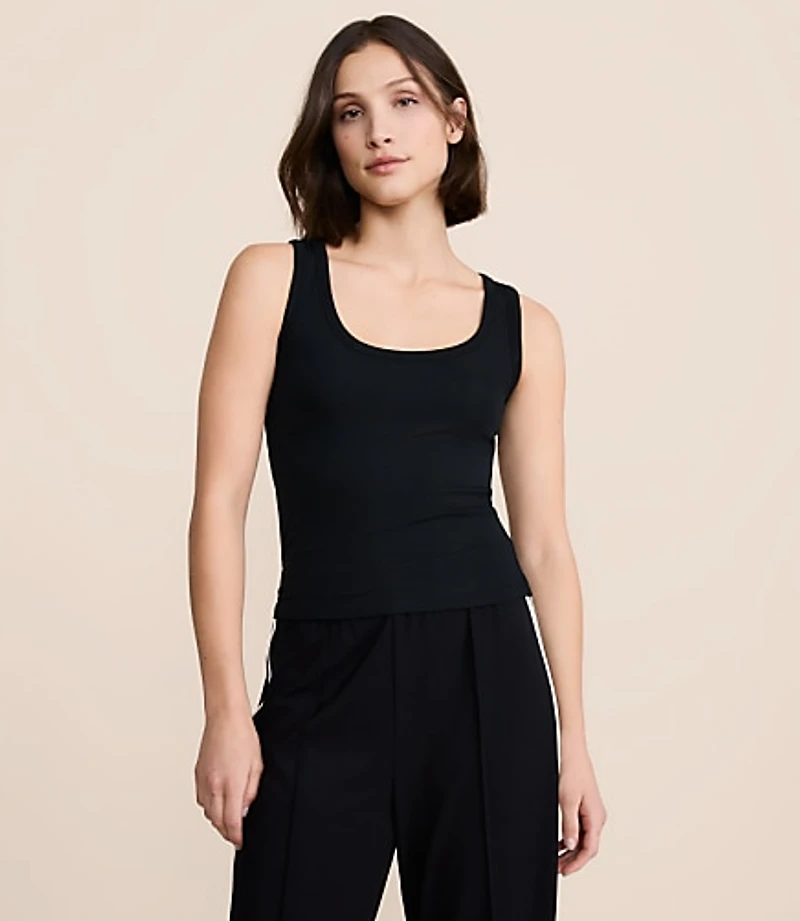 Petite Lou & Grey Ribbed Tank Top
