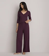 Lou & Grey Heathered Ribbed Pajama Pants