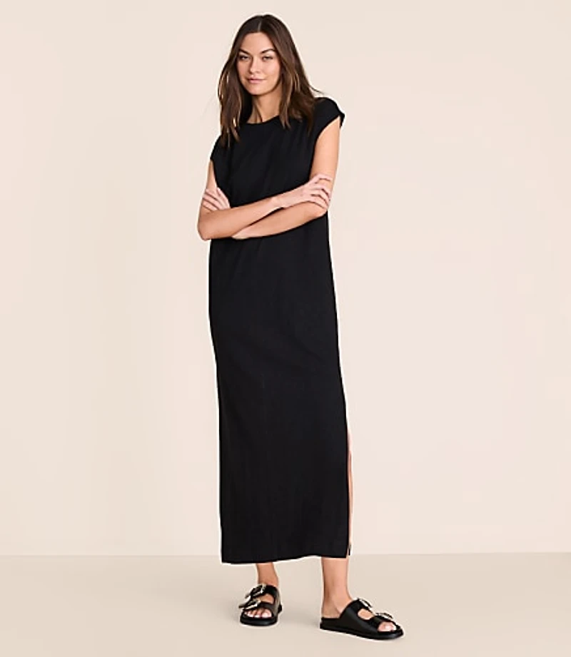 Lou & Grey Muscle Tee Midi Pocket Dress