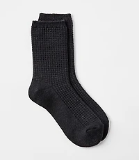 Lou & Grey Waffle Crew Socks