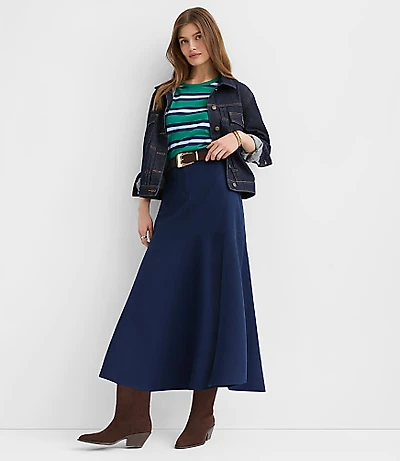 Petite Trumpet Midi Pocket Skirt