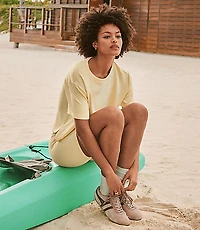 Lou & Grey Lightweight Scubasoft Rounded Hem Tee