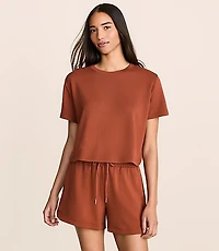 Lou & Grey Lightweight Scubasoft Rounded Hem Tee
