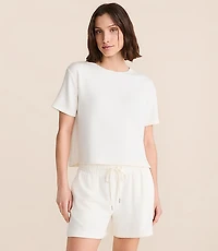 Lou & Grey Lightweight Scubasoft Rounded Hem Tee