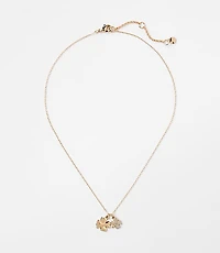 Pave Clover Necklace