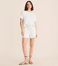 Lou & Grey Lightweight Scubasoft Rounded Hem Shorts