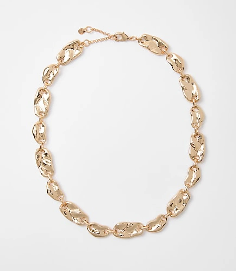 Textured Statement Necklace