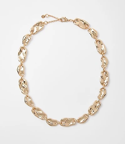 Textured Statement Necklace