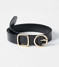LOFT Versa Geo Leather Belt