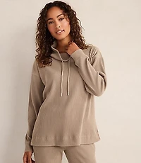 Haven Well Within Ottoman Rib Cowl Neck Top
