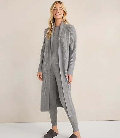 Haven Well Within Cashmere Rib Knit Duster