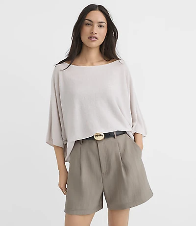 Dolman Boatneck Sweater
