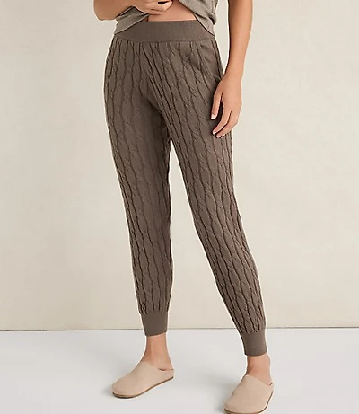 Haven Well Within Organic Cotton Cashmere Cable Joggers