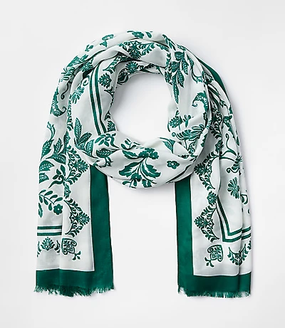 Floral Scarf