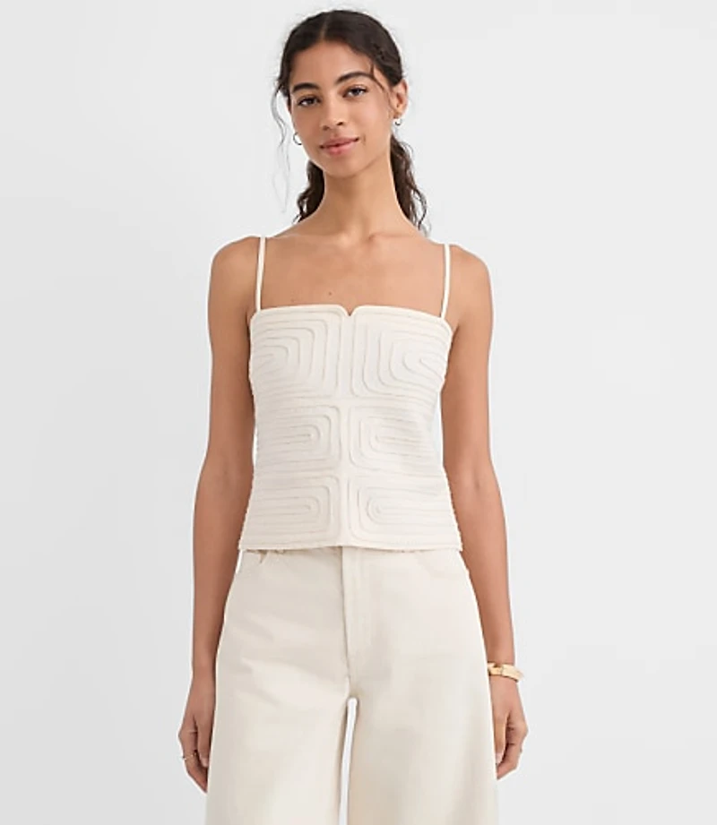 Petite Geo Soutache Cami