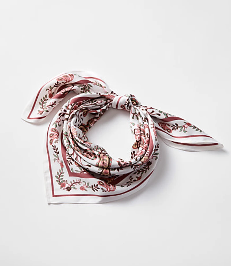 Paisley Square Scarf