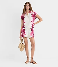 Petite Side Zip Shorts Lily Linen Blend