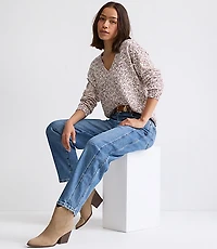 Floral Relaxed Sweater