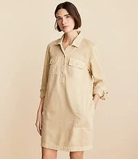 Lou & Grey Utility Pocket Shirtdress