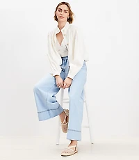Gathered Swing Jacket