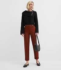 Cuffed Riviera Slim Pants Doubleweave