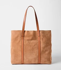 Suede & Leather Tote