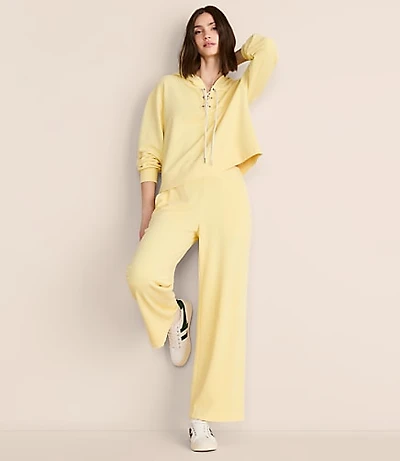 Lou & Grey Terrysoft Wide Leg Sweatpants