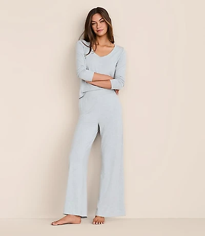 Lou & Grey Heathered Softened Modal Pajama Pants