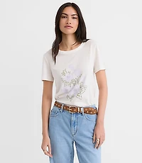 Floral Everyday Crew Tee