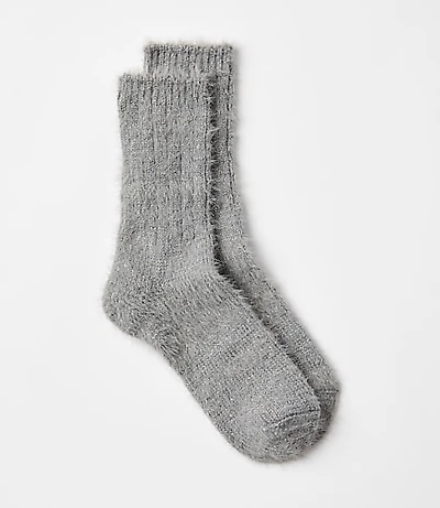 Shimmer Cozy Crew Socks