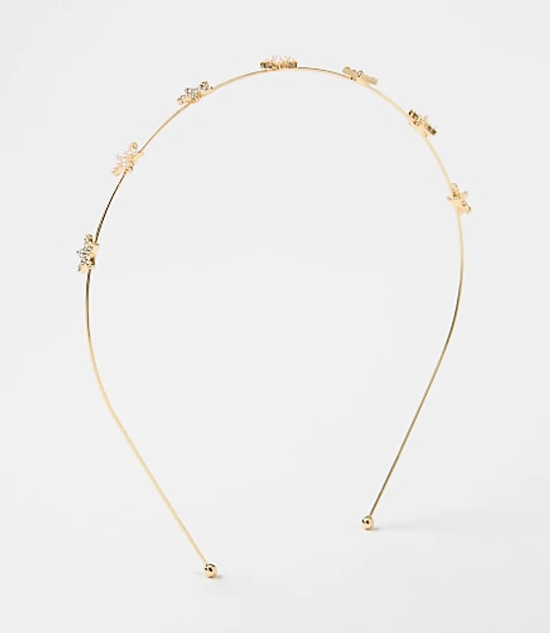 Pearlized Sparkle Star Headband