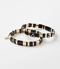 Sparkle Chicklet Bracelet Set