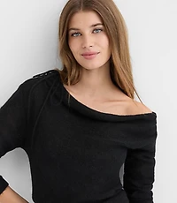 Tie Neck Sweater