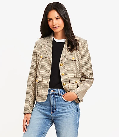Plaid Eisenhower Jacket