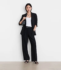 LOFT Versa Crepe Drape Relaxed Blazer