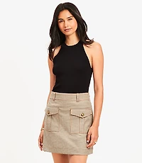 Ribbed Halter Sweater